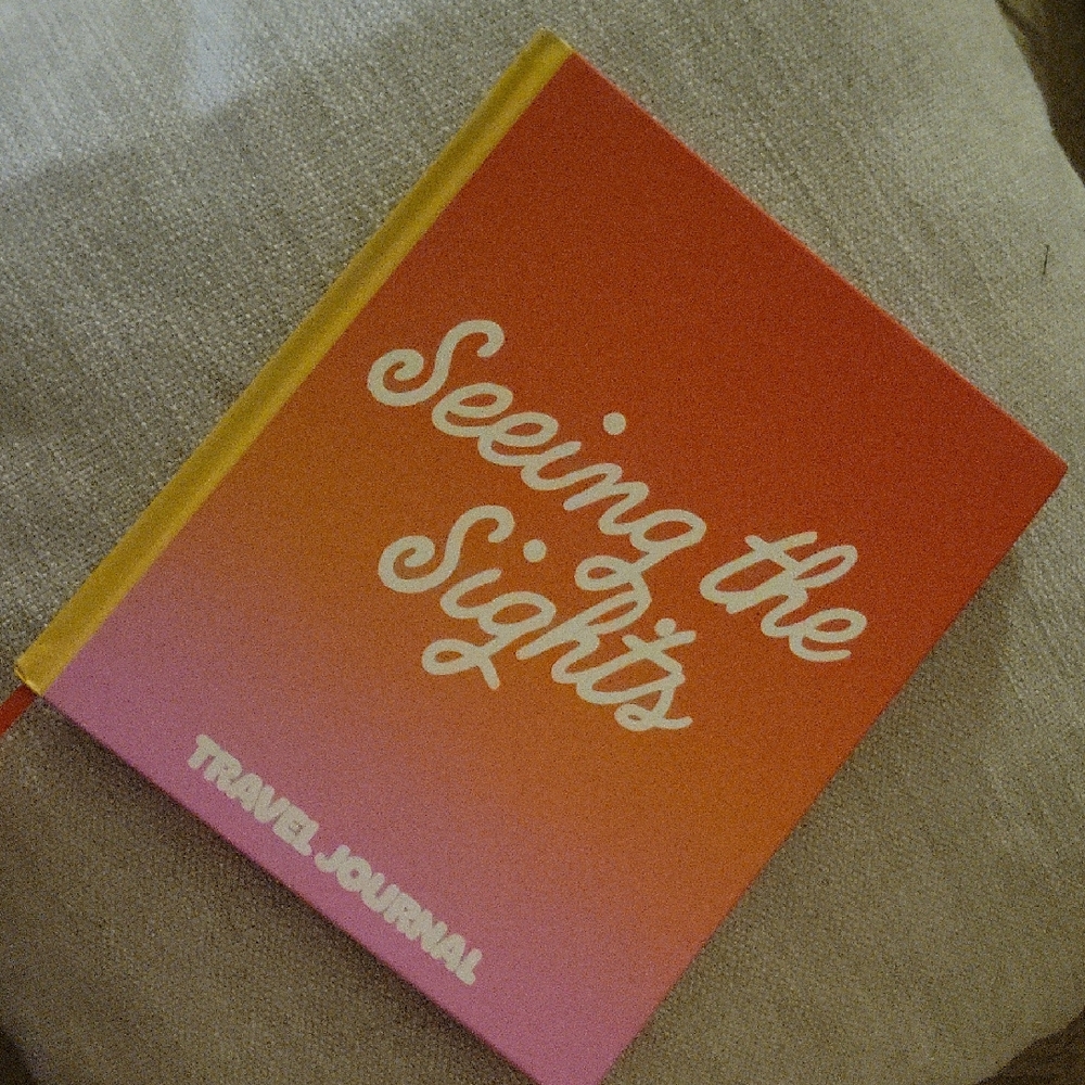 ban.do Seeing the Sights Travel Journal - Pink and Orange